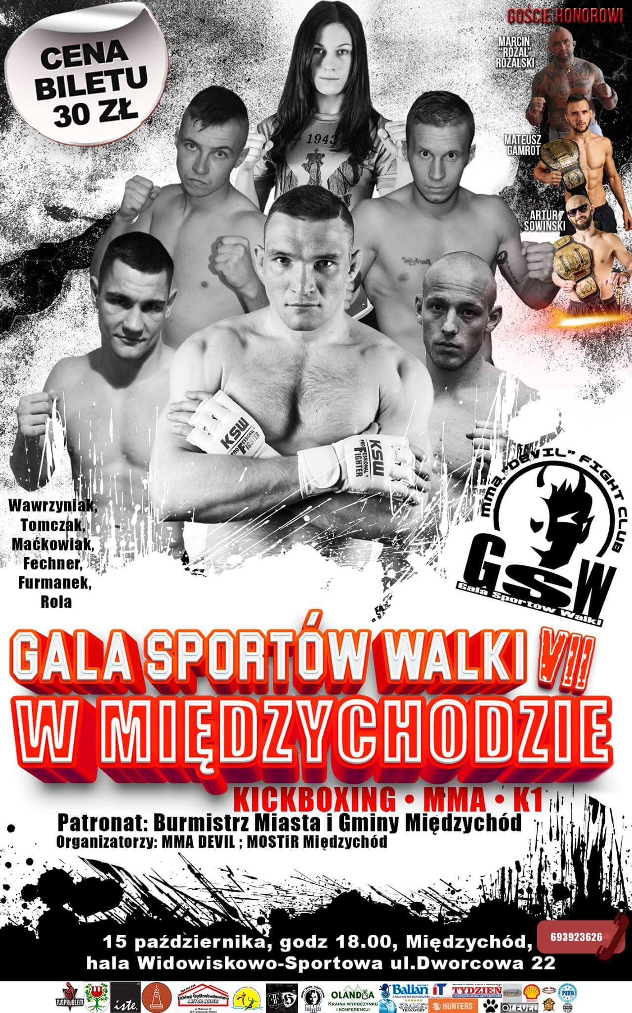 7 Gala Sportów Walki w Międzychodzie