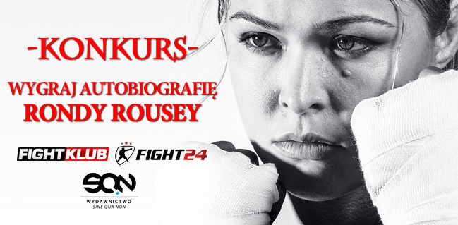 Konkurs książka Rondy Rousey